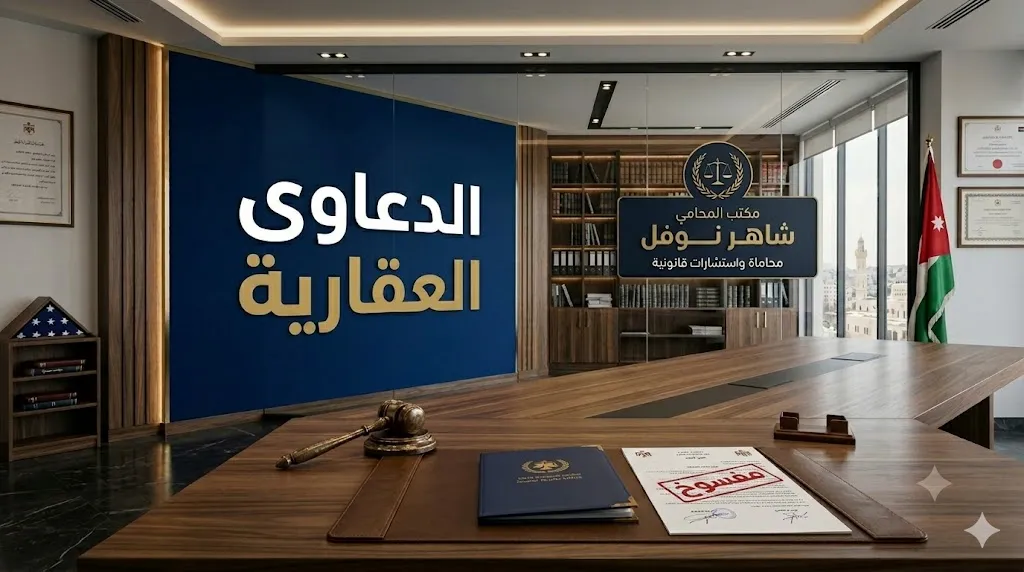 محامي عقارات في الاردن عمان 0796002657 المحامى شاهر نوفل