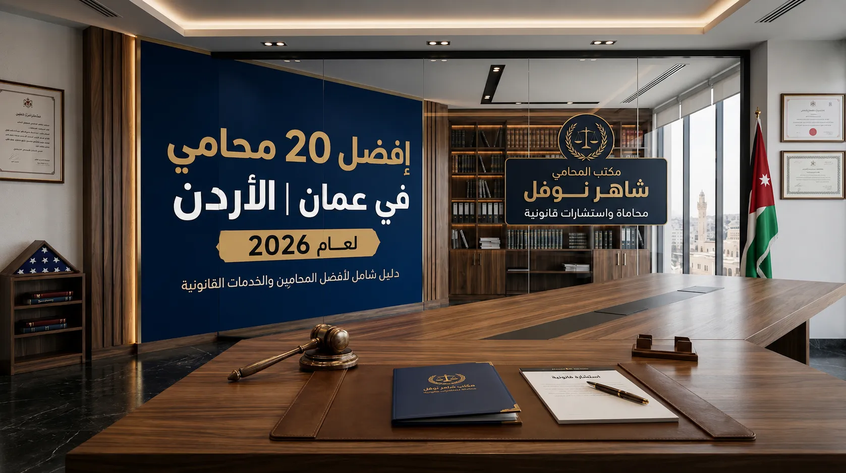 افضل 20 محامي في عمان الأردن لعام 2026